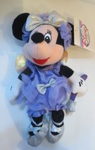 The Disney Store Sugar Plum Fairy Minnie Mouse Beanbag 9&quot; Plush Nutcracker - £7.99 GBP