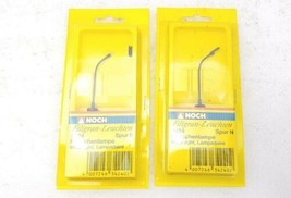 2 Noch 3424 N Scale Whip Light Street Lamp New In Box - $24.74