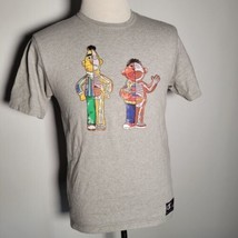 Champion x Jason Freeny Sesame Street Bert &amp; Ernie T-shirt Med Skeleton Kaws L7 - £21.79 GBP
