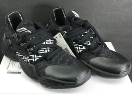 Adidas James Harden Vol.4  Mens/Womens Basketball Shoes Black Sz 6 UK 5.5 EH2410 - £58.46 GBP