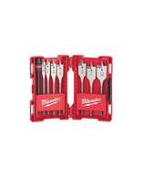 Spade Drill Bit Set Assorted Flat Wood Boring Kit 8-Pc High Speed Steel ... - $32.64