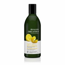 Avalon Organics Refreshing Lemon Bath &amp; Shower Gel, 12 Oz. - £14.24 GBP
