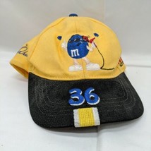 Blue M &amp; M&#39;s Racing Hat #36 Ken Schrader Vintage Modern Headwear Nascar Hat Cap - £7.96 GBP