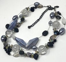 Chico&#39;s Multicolor Beaded Multi-Strand Choker Necklace - $260.36 MXN