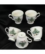 Nikko Happy Holidays Cups Christmas  Lot of 5  Xmas - $25.50 CAD