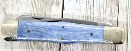 Frost Cutlery Bear Hunter Trapper Blue Bone Solingen Steel 440 - Pakistan  - $19.50 CAD