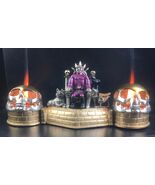 Custom Jeweler made The Phantom 2 tone  Bronze Candle lit skulls statuette - €681,10 EUR