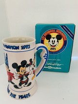 Walt Disney 1992 1st Disneyana Convention Mickey Mouse Stein *LIMITED ED... - $52.24