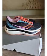 Saucony Endorphin Pro Running Athletic Shoes Women&#39;s Future Black Neon S... - $149.30 CAD