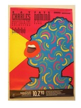 Ray Charles Poster Fats Domino Colorful Concert - $89.99