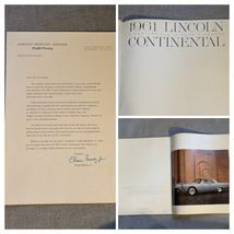 1961 Lincoln Continental Capolavoro Puro Eleganza Auto Sales Pittorici B... - $57.08 CAD