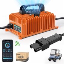 10L0L 48V 15A Golf Cart Battery Charger for Yamaha G19-G22 2-Pin Plug - $114.00