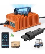 10L0L 48V 15A Golf Cart Battery Charger for Yamaha G19-G22 2-Pin Plug - $114.00