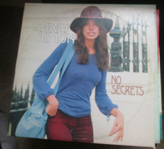 Carly Simon No Secrets Record 33 RPM LP  EKS-75049  Elektra Records 1972 - £5.00 GBP