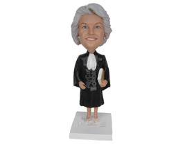 Custom Bobblehead Female Lawyer In Court Dress And High Heels - Careers &amp; Profes - £71.14 GBP