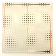Twixt Game Replacement Grid Peg Game Board Only 3M Company 1962 - £5.41 GBP