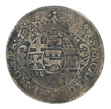 1711 JW German States PADERBORN 1/12 Thaler Coin Fine Condition, KM# 176.1 - $81.67