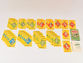1957 Ed-U-Cards Baseball Card Game Vintage 36 cards Complete Gaming Set - £9.74 GBP