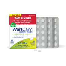 Boiron WartCalm Homeopathic Medicine, 60 Meltaway Tablets - £11.28 GBP