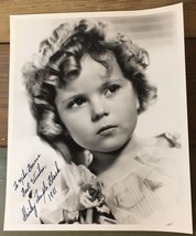 Shirley Temple Black Signed 1981 8X10 Glossy Photo Child Movie Actress No COA - £111.90 GBP