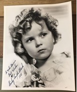 Shirley Temple Black Signed 1981 8X10 Glossy Photo Child Movie Actress N... - £110.16 GBP