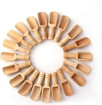 Small Wooden Scoops Little Wooden Spoons For Jars/Bath Salts(12Pcs)3 Inc... - £15.97 GBP
