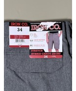 Iron Co. Stretch Hybrid Cargo Shorts Men’s 34 Heather Grey - $389.97 MXN