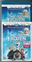  Frozen (2-Disc DVD &amp; Blu-ray Set, 2014, Collector&#39;s Edition, Animated)  - £6.33 GBP