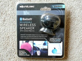 Soundlogic Bluetooth Rechargeable Wireless Speaker w/Hands Free Mic - £10.67 GBP