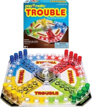 Classic Trouble with Retro Artwork and Pop o Matic Popper USA Designed for Kids  - £33.60 GBP