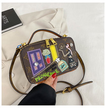 Autumn Chinese Style Colorful Embroidered Small Square Bag Hand Bag Large Capaci - £53.55 GBP