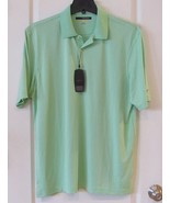 Greg Norman Performance Short Slv Polo Green (PIST )Men&#39;s Sz L  NWT MSRP$65 - $21.36