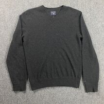 Vintage Woolrich Sweater Adults Medium Gray V-Neck John Rich &amp; Bros Wool... - $517.72 MXN