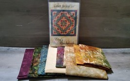 Color Bridge Quilting Fabric Kit Pattern Sewing 66x66 2003 Elisa&#39;s Backp... - $209.09 CAD