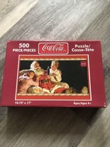 Coca Cola 500 Piece  Puzzle Christmas Santa  2004. New In Box. - $5.89
