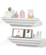 Wall Mounted Shelves For Bedroom, Living Room, And Bathroom, 17 Inch 2 P... - $842.21 MXN