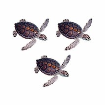 3 Baby Sea Turtle Decals - Each Turtle is 5&quot; tall x 5&quot; wide - £6.41 GBP