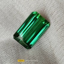 Top Quality, Green, Blue Tourmaline, 11.68 Ct, Emerald Cut, Tourmaline Facet, Gr - £5,595.49 GBP