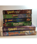SCOOBY DOO VHS Movie Lot of 6 Scooby-Doo loch cyber scoob tales mysterie... - $17.72