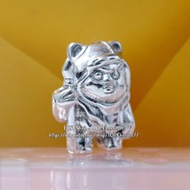 2022 Mother&#39;s Day Release 925 Sterling Silver Star Wars Ewok Motif Charm  - £13.27 GBP