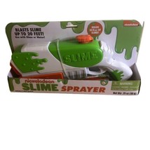 Nickelodeon Slime Sprayer Water Gun 5 Refill Packs Ages 6+ Green Orange White - £9.30 GBP