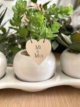 East of India little keepsake heart gift tag - Mr &amp; Mrs - $46.73 MXN