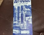 Vintage Travel Brochure Chicago Fun Guide Spring 1967 Tourism Council  - $5.45