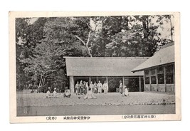 Vintage Japan Postcard People Lifestyle Buildings Architecture (Shows We... - £6.86 GBP