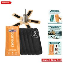 Activated Coconut Carbon Ceiling Fan Filter Pads - 5 Count, Odorless &amp; U... - $60.34