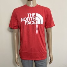 The North Face Men&#39;s Short Sleeve Half Dome Tee T-Shirt Clay Red Sz S M L XL XXL - $19.99