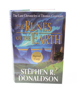 SIGNED THE RUNES OF EARTH Stephen R. Donaldson 2004 1st Ed/1st Printing ... - £30.13 GBP