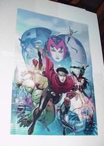 Avengers Poster #139 Young Avengers Scarlet Witch Wandavision Disney+ Jim Cheung - £19.65 GBP