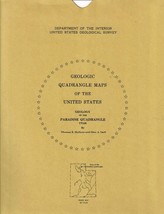 USGS Geologic Map: Paradise Quadrangle, Utah - £9.95 GBP