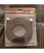 Radio Shack 24 ft. (7.31M) Stereo A/V Cable | TV, VCR, Classic Video Gam... - £14.90 GBP
